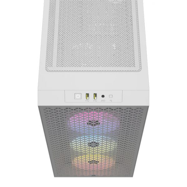 Gabinete Corsair Memory 3000D RGB AirFlow Blanco - Imagen 2