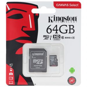 Kingston Canvas Select Plus MicroSD 64 GB