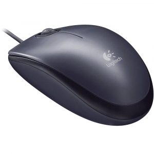 Mouse Logitech M90 óptico ambidiestro cableado