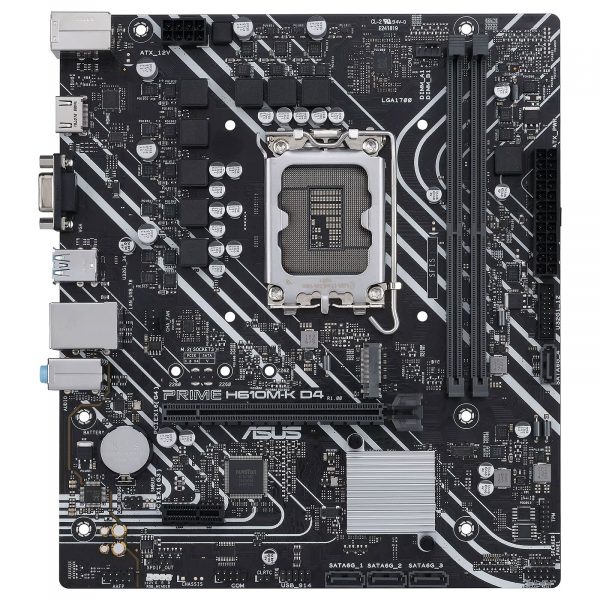 Tarjeta Madre Asus PRIME H610M-K D4 LGA1700 Micro ATX LGA1700 - Imagen 2