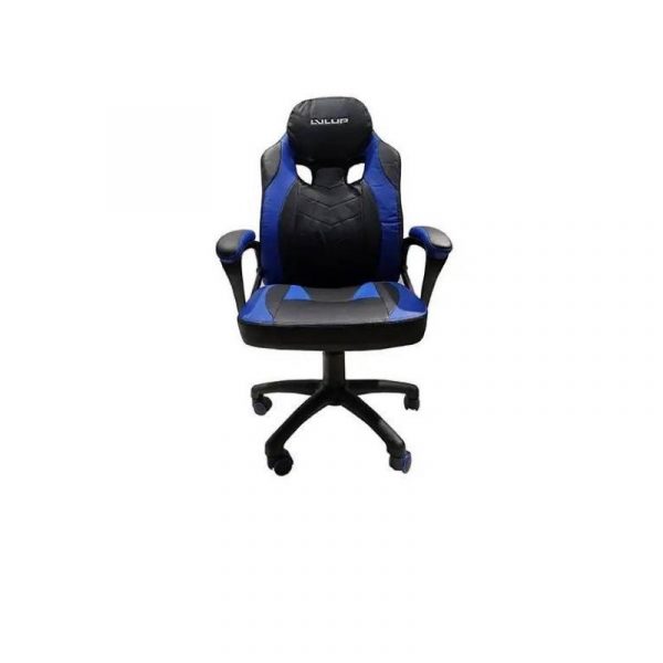 Silla Gamer LVLUP Python Azul Negro