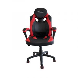 Silla Gamer LVLUP Python Rojo Negro