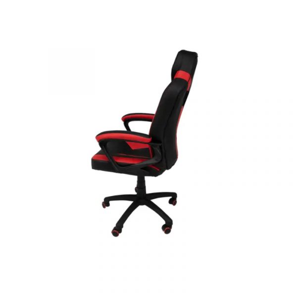 Silla Gamer LVLUP Python Rojo Negro - Imagen 4