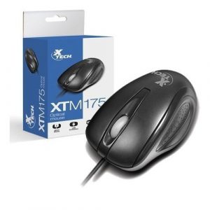 Mouse Optico XTech XTM-175 cableado Negro