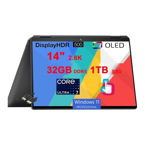 HP Spectrex360 2.8K OLED 120Hz U7-155H 32GB 1TB W11 - Imagen 2