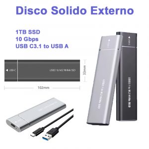 Disco Solido Externo 1TB