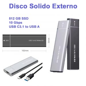 Disco Solido Externo 512