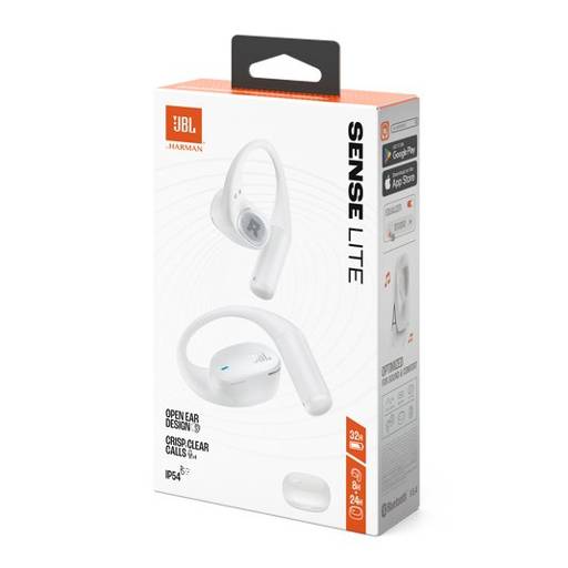 JBL Headphones TWS EAR HOOK White Sense Lite Open Ear - Imagen 5