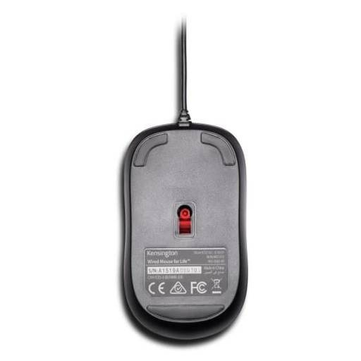 Kensington K72110 mouse USB for Life 3 botones negro - Imagen 2