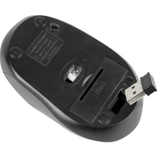 Klip Xtreme Mouse Inalámbrico 6 botones 1600 DPI Rojo - Imagen 3