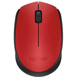 Logitech Mouse Inalambrico M170 Rojo