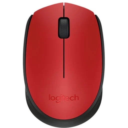 Logitech Mouse Inalambrico M170 Rojo