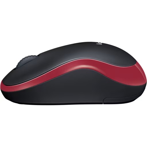 Logitech Mouse Inalámbrico M185 Rojo - Imagen 2