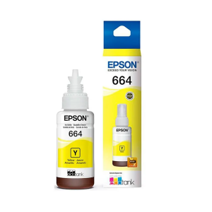 Epson T664 Botella de Tinta Amarilla 70 ml