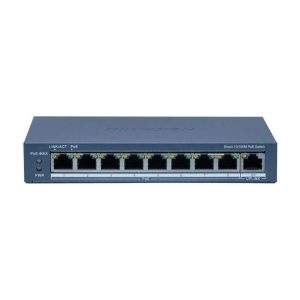 Hikvision DS-3E1309P-EI/M Switch PoE+ 8 Puertos 60W