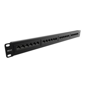 Nexxt Solutions Infrastructure Patch Panel Cat6 24 Puertos 1U
