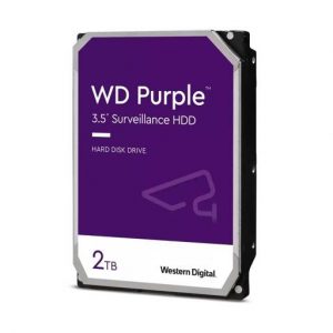 Western Digital Purple 2TB HDD SATA para videovigilancia