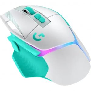 Logitech G502 X Plus Inalámbrico RGB Blanco/Menta