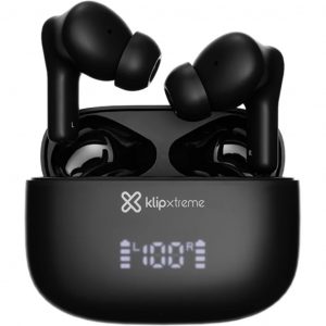 Klip Xtreme EdgeBuds Ultra Audífonos TWS ANC Híbrida Negro