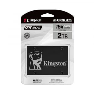 Kingston KC600 SSD Interno 2TB SATA 2.5"