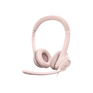 Logitech H390 Audífonos USB-A Rosado