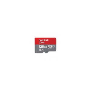 SanDisk Ultra microSDXC 128GB UHS-I 100MB/s con adaptador
