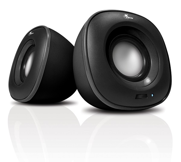 Xtech MM speakers 2.0 Speker 3.5mm-USB power 6W XTS-115BK