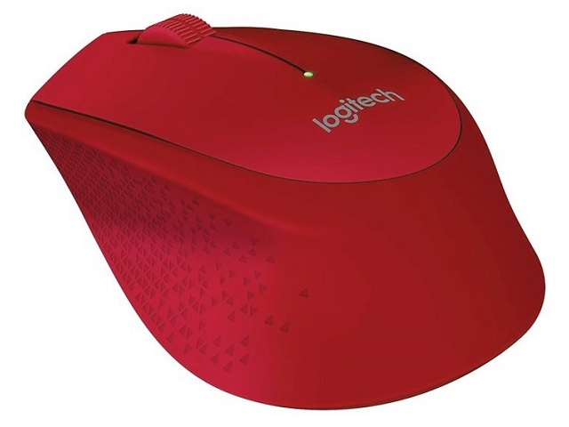 Logitech Mouse Inalámbrico M280 Rojo