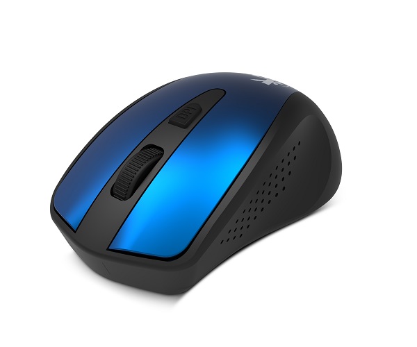 Xtech Mse Wls 2.4 GHz 4-button 1600dpi blue XTM-315BL