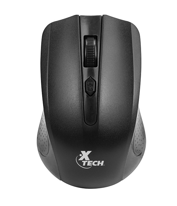 Xtech Mouse inalámbrico 1600DPI 4 botones negro