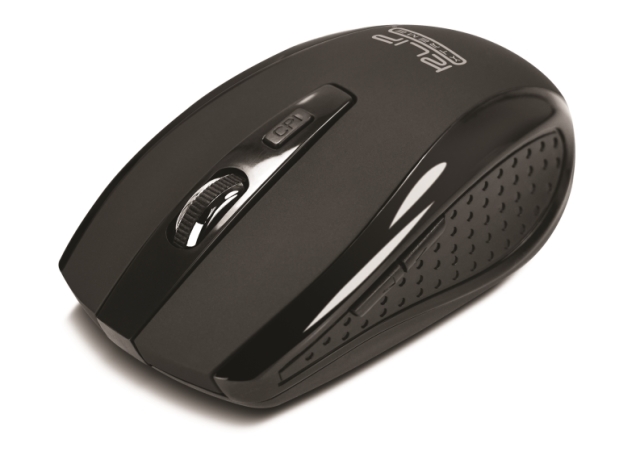 Klip Xtreme Mouse USB 6 Botones Nano Negro KMW-340BK