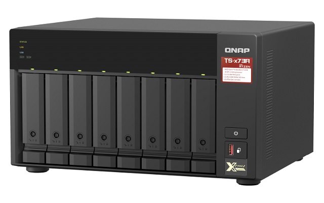 QNAP TS-873A NAS 8 bahías AMD Ryzen 8GB